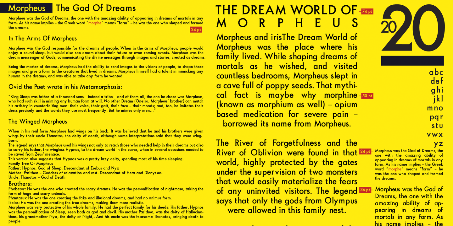Morpheus Dream Bold Italic Font preview
